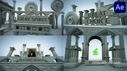 Gray Spirit for After Effects Openers template preview