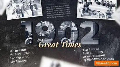 Great Historical Events Openers template preview