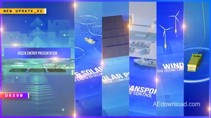 Green Energy PRESENTATION 4K/ NEW UPDATE V-2 Product Promo template preview