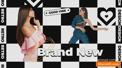 Grid Intro Openers template preview