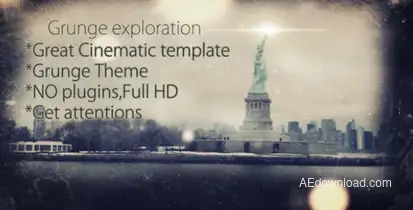 Grunge Exploration Openers template preview