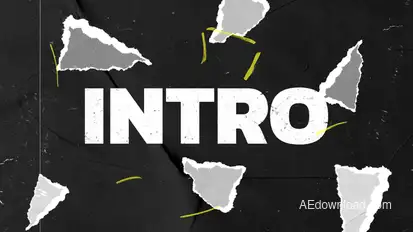 Grunge Hip-Hop Intro 4K Openers template preview