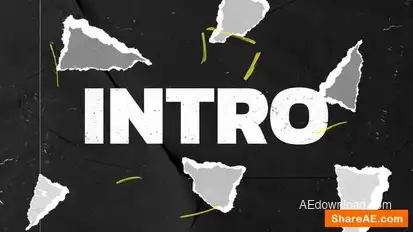 Grunge Hip-Hop Intro & Story Openers template preview