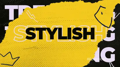 Grunge Logo Intro Logo Stings template preview