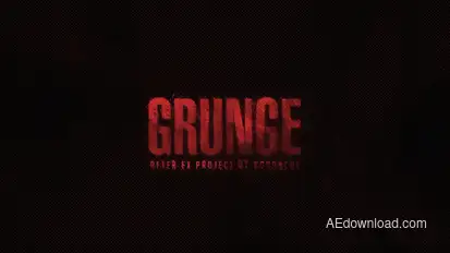 Grunge Logo Reveal V2 Logo Stings template preview