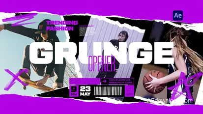 Grunge Opener 4 in 1 Openers template preview