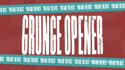 GRUNGE OPENER Openers template preview