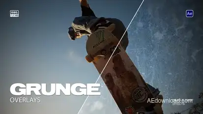 Grunge Overlay Elements template preview