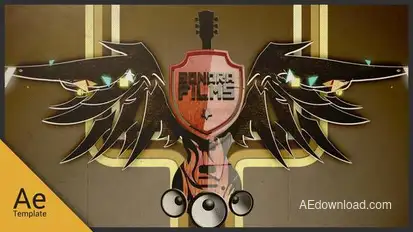 Grunge promo Openers template preview