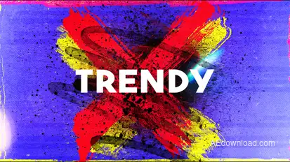 Grunge Street Funny Intro Logo Stings template preview