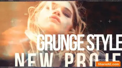 Grunge style Openers template preview