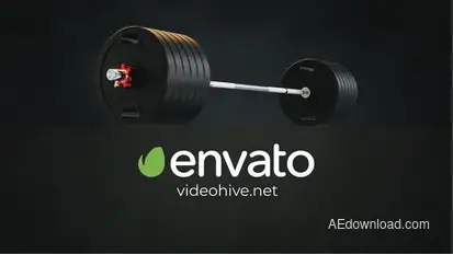 Gym - Fitness Logo Reveal Logo Stings template preview