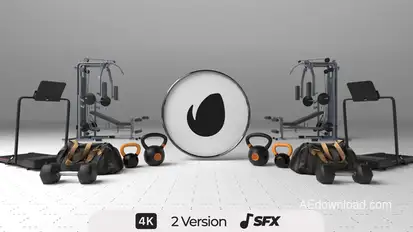 Gym Logo Logo Stings template preview