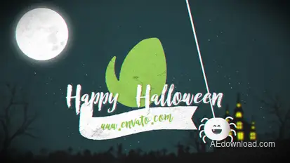 Halloween Logo Stings template preview