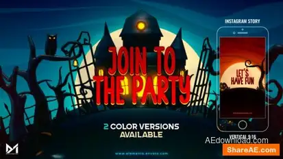 Halloween Openers template preview