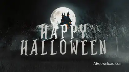 Halloween Logo Stings template preview