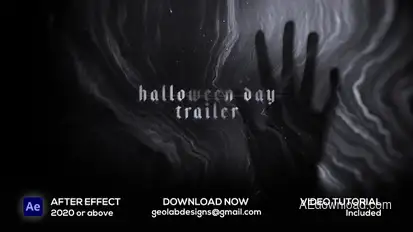 Halloween Day Trailer Openers template preview
