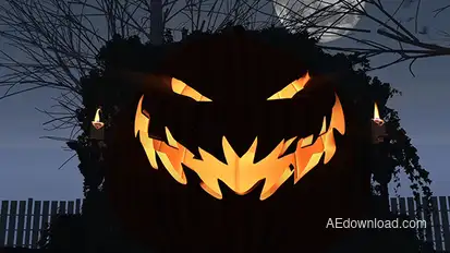 Halloween Forest Openers template preview