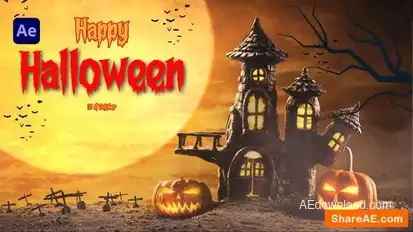 Halloween Intro | Happy Halloween Openers template preview