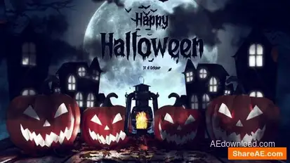 Halloween Intro | Happy Halloween Openers template preview