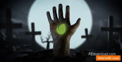 Halloween Logo Openers template preview