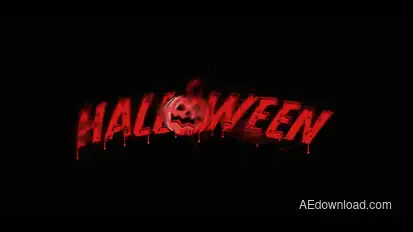 Halloween Logo Logo Stings template preview