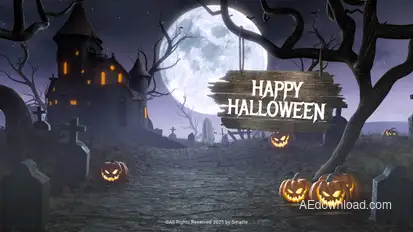 Halloween Logo Opener Openers template preview