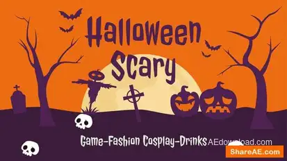 Halloween Opener Openers template preview