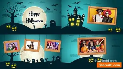 Halloween Opener B160 Openers template preview