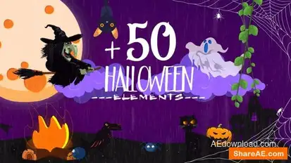 Halloween Pack Openers template preview