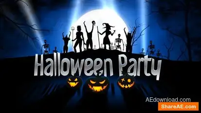 Halloween Party Openers template preview