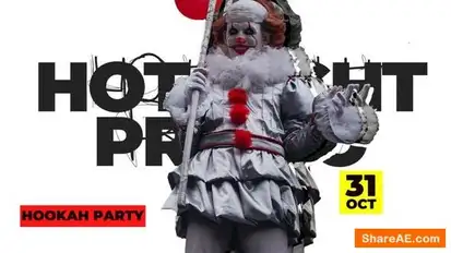 Halloween Party Promo Openers template preview