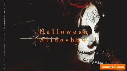 Halloween Slideshow Openers template preview