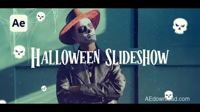 Halloween Slideshow Openers template preview