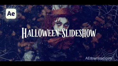 Halloween Slideshow Openers template preview