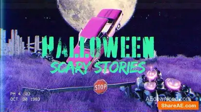 Halloween Trick Or Treat Stories Openers template preview