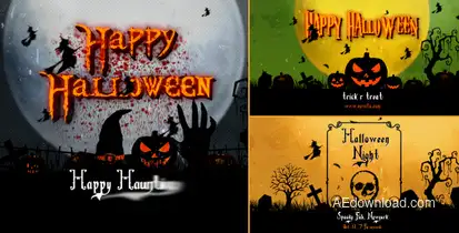 Halloween  Openers Openers template preview