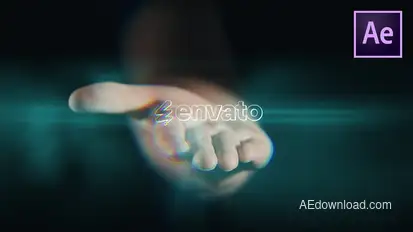 Hand Logo Reveal Logo Stings template preview