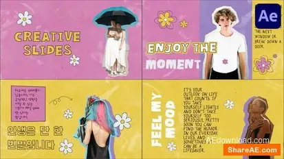 Handmade Creative Scenes for After Effects Openers template preview