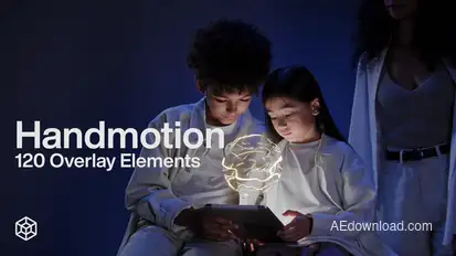 Handmotion - 120 Overlay Elements Elements template preview