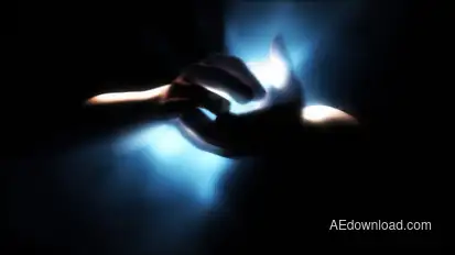 Hands Logo Reveal Logo Stings template preview