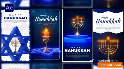 Hanukkah Stories Pack Openers template preview