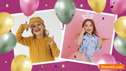 Happy Birthday 4 Openers template preview