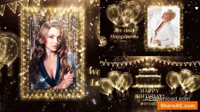 Happy Birthday Openers template preview