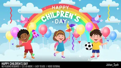 Happy Childrens Day_Intro Openers template preview