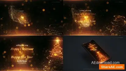 Happy Christmas and New Year Openers template preview