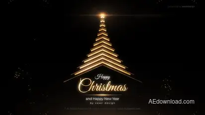 Happy Christmas Opener Openers template preview