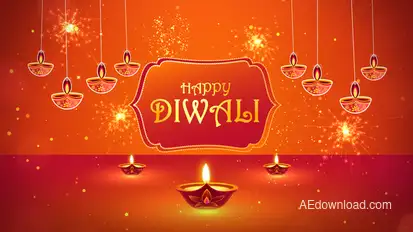 Happy Diwali Festival Wishes Openers template preview