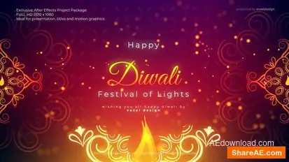 Happy Diwali Opener Openers template preview