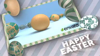 Happy Easter Logo Logo Stings template preview
